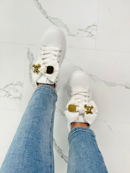 Bow White Sneaker