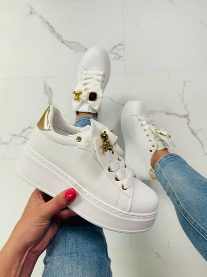 Bow White Sneaker