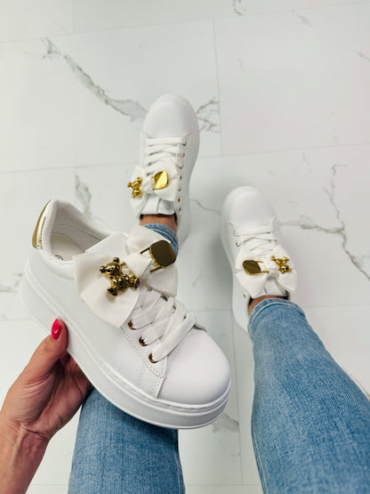 Bow White Sneaker