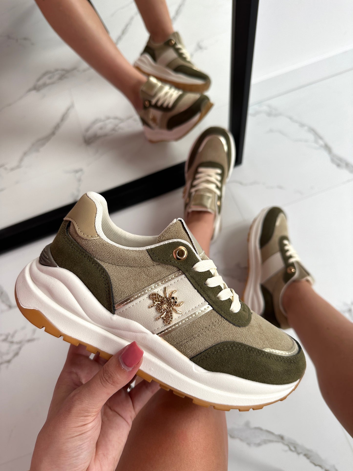 Lana Green Sneaker