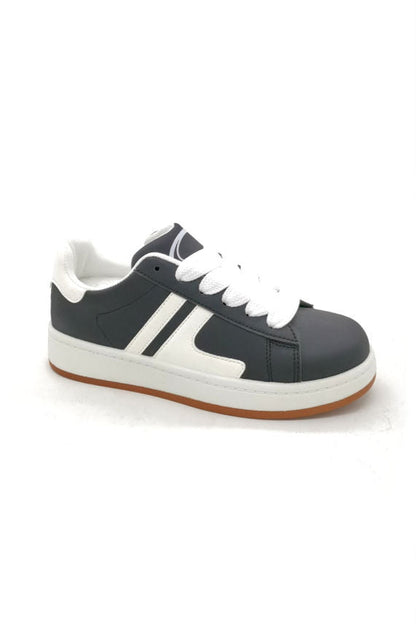 Campa Black PU Sneaker