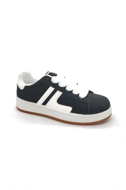 Campa Black Suedine Sneaker