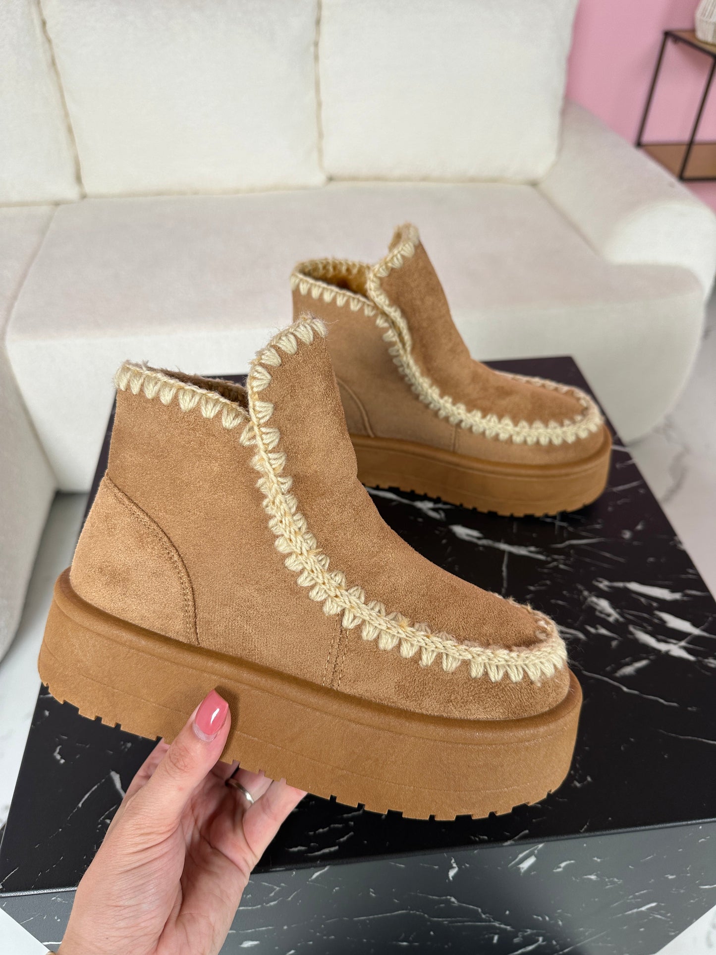 Sue Camel Boots