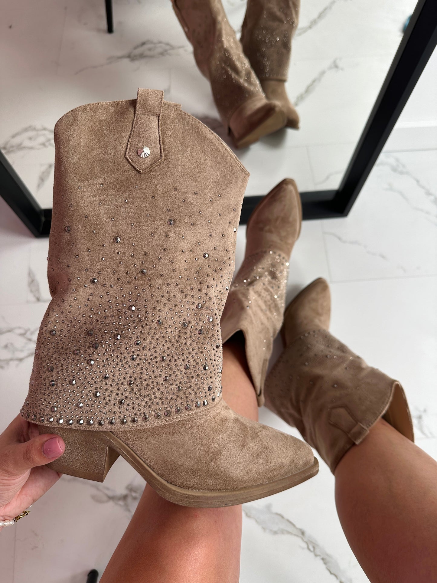 Gill Taupe Boots