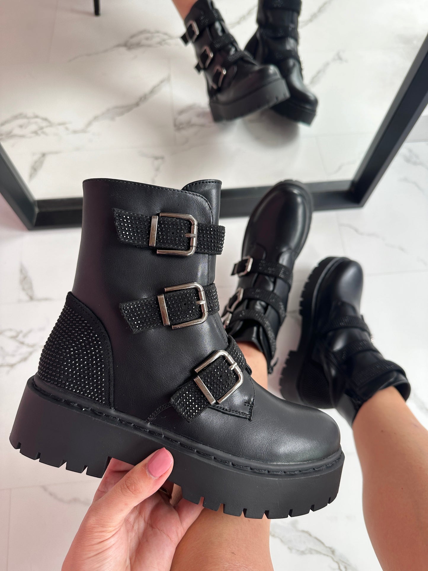 Colyne Black Boots