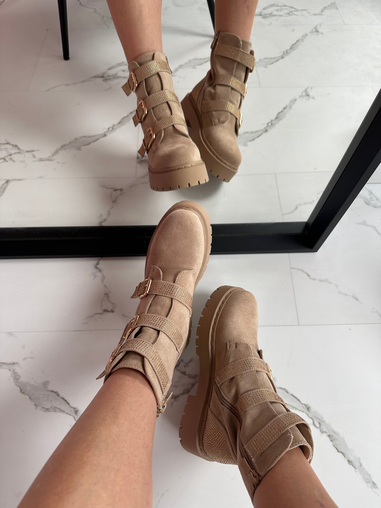 Colyne Khaki Boots