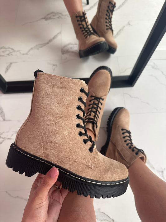 Martina Khaki Boots