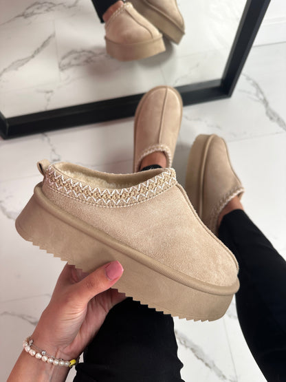 Zigga Beige Pantoffel