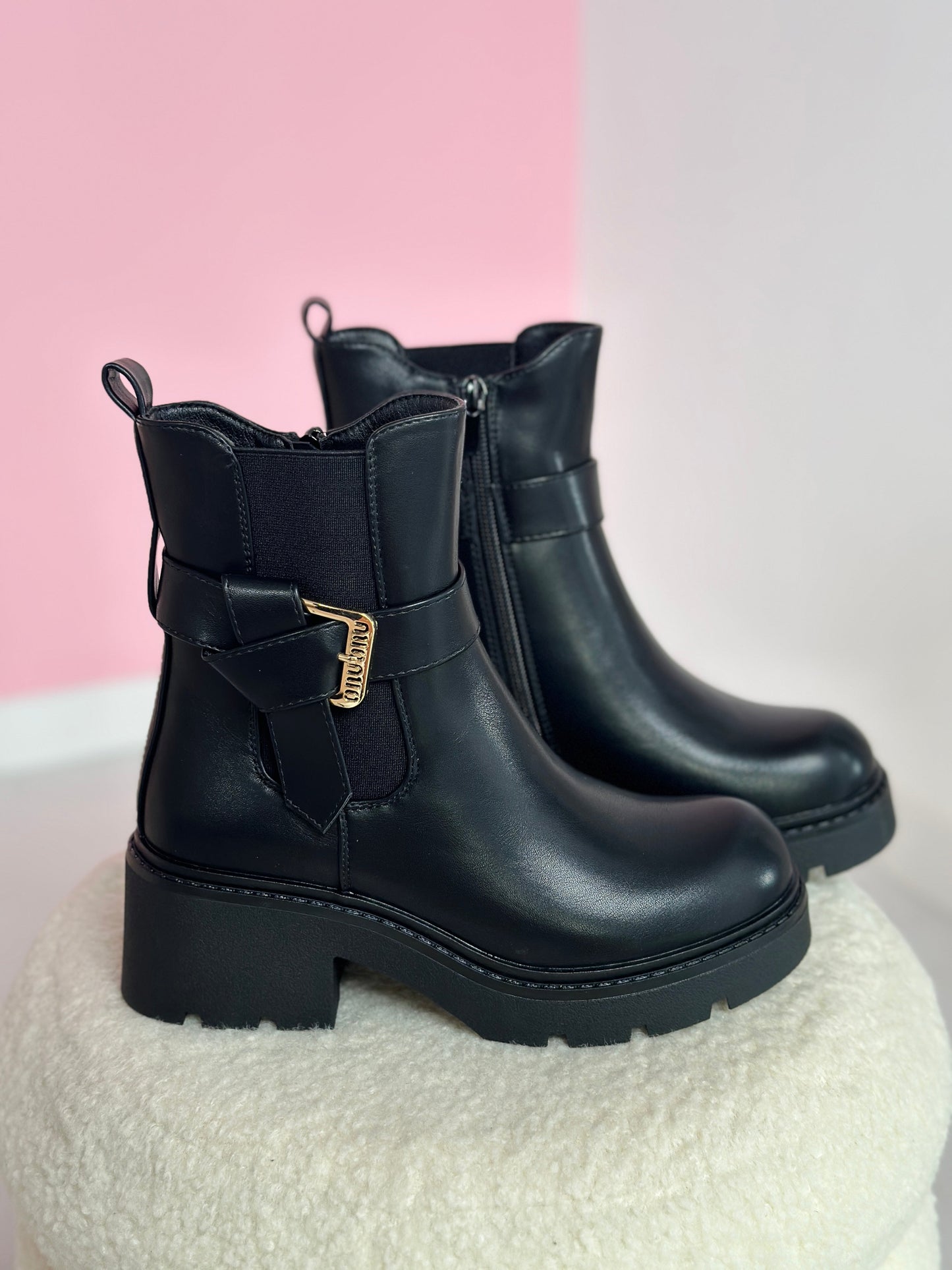 Bianca Black Boots