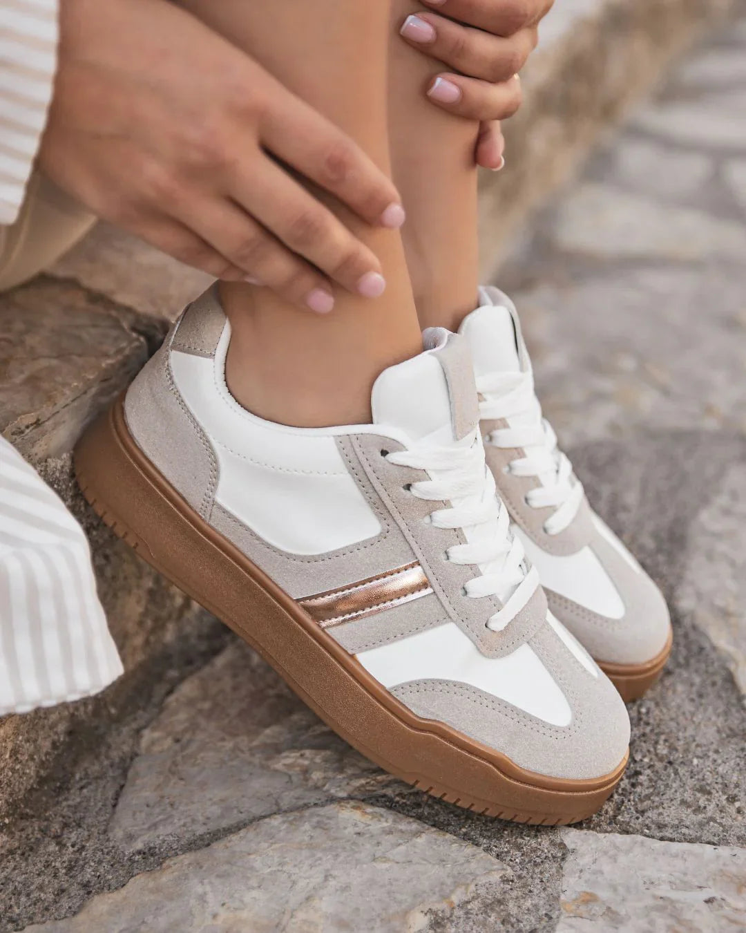 Cady Khaki Sneaker