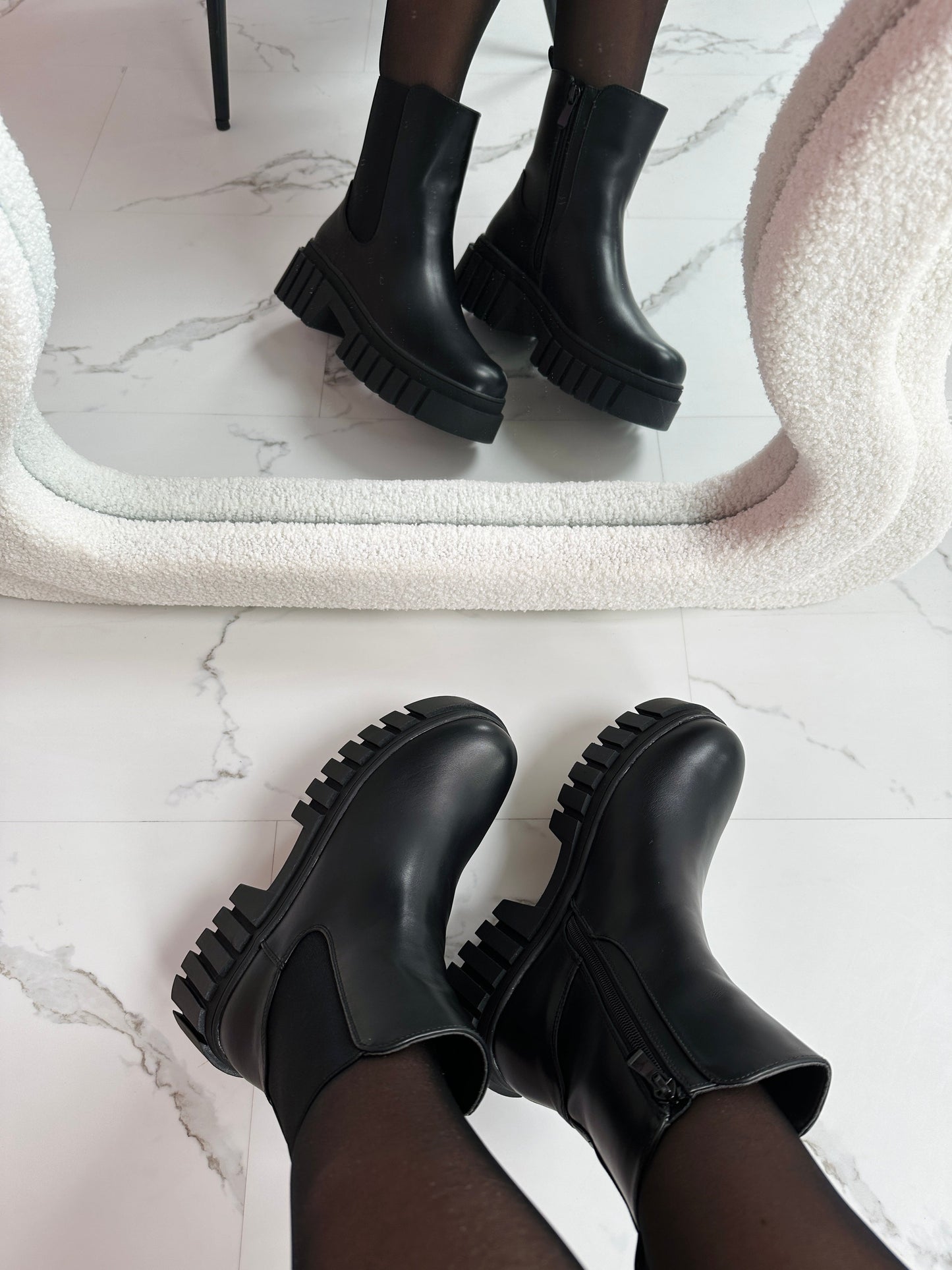 Mille Black Boots