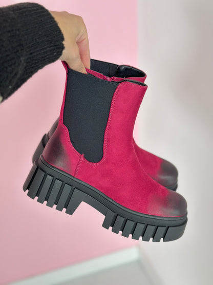 Mille Fuchsia Boots