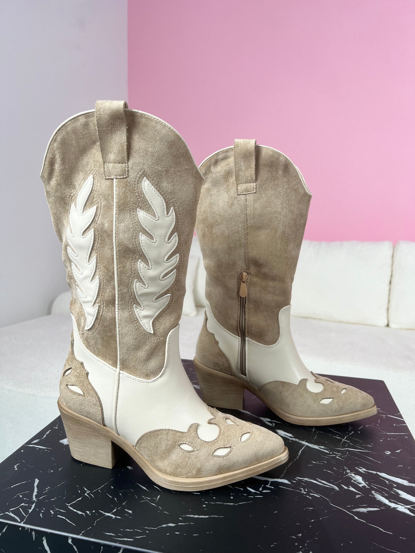 West Khaki Boots