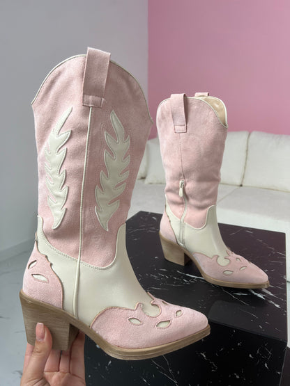 West Pink Boots