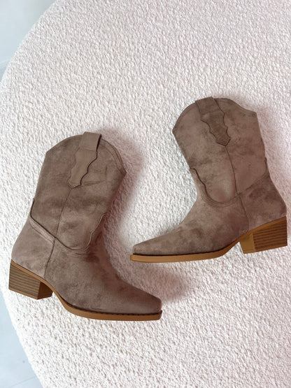 Equal Taupe Boots