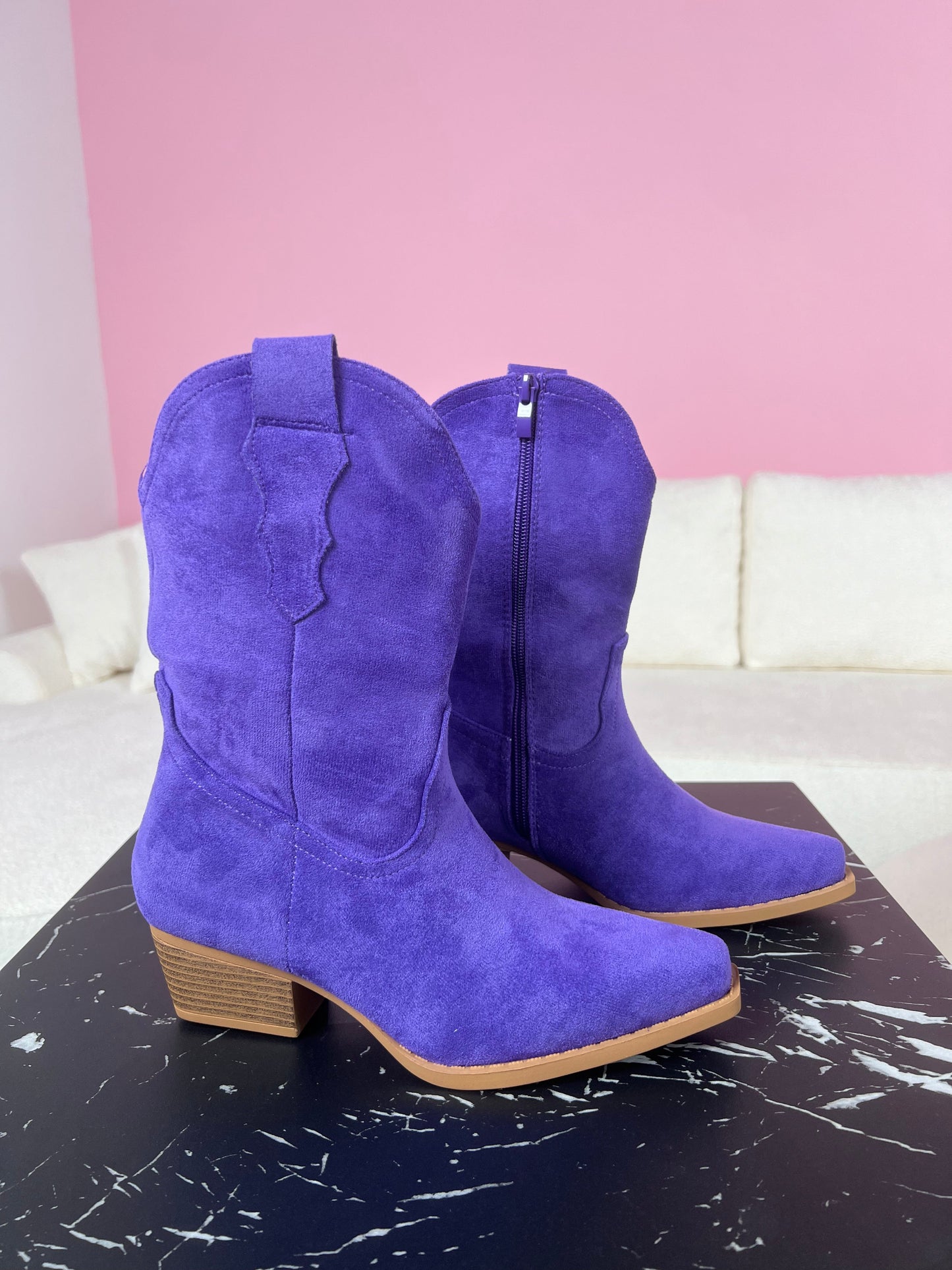 Equal Purple Boots