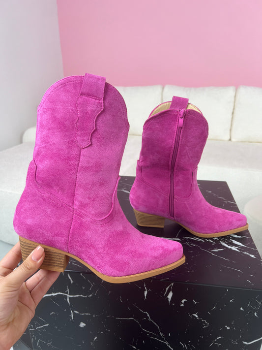 Equal Fuchsia Boots