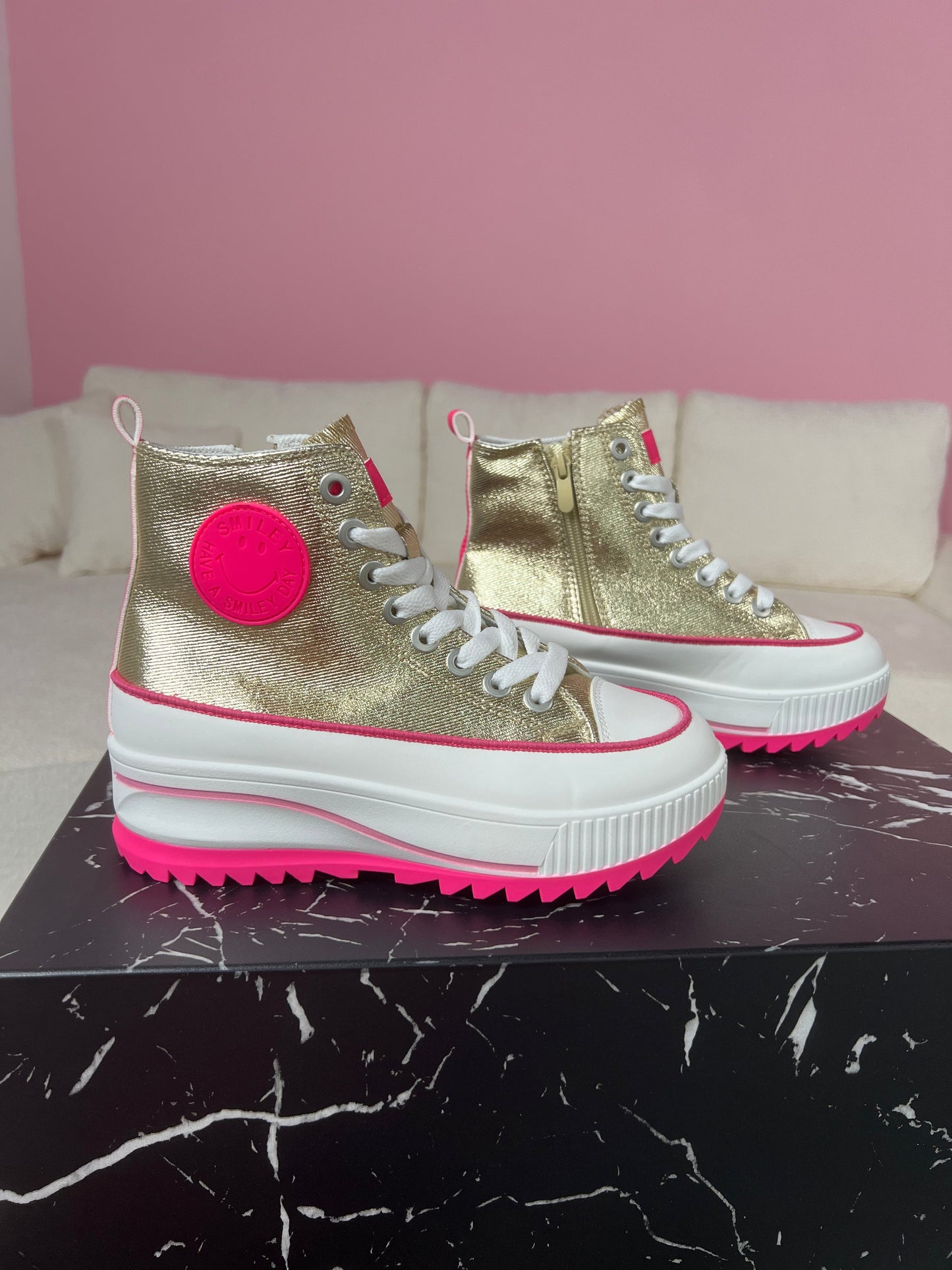 Smills Gold Sneaker