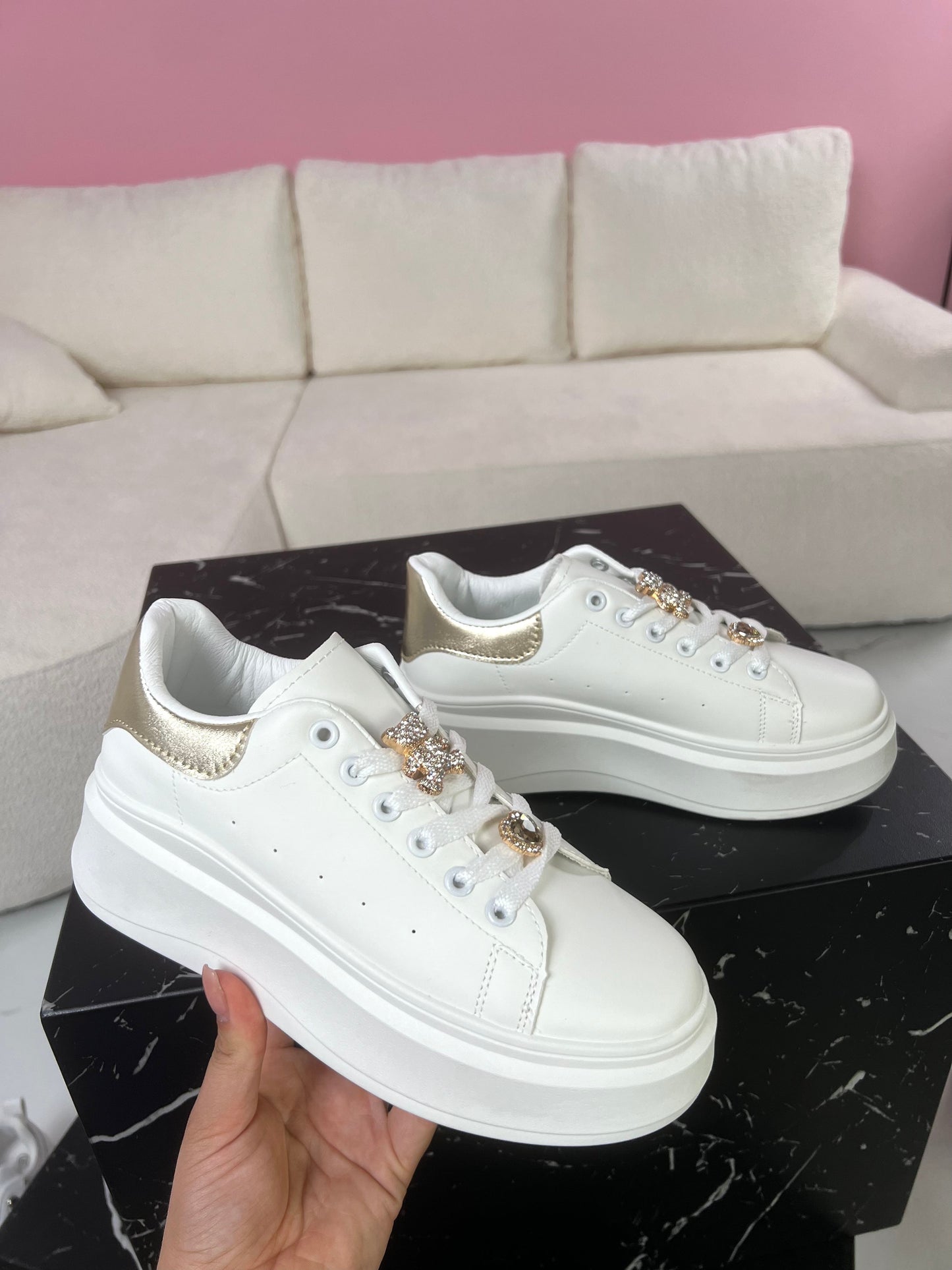 Marny Gold Sneaker