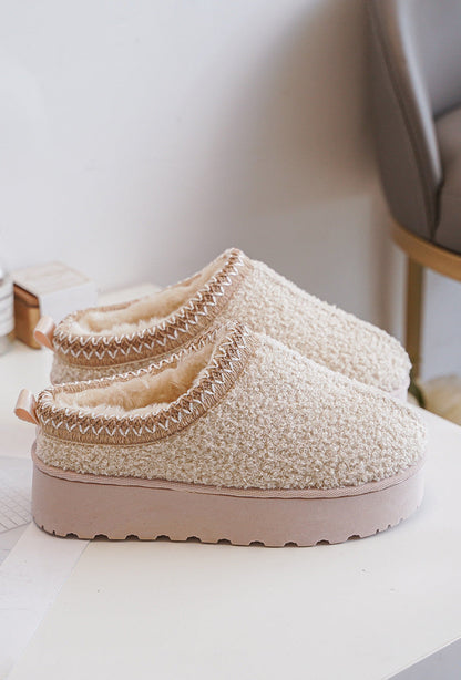 Pantoffel Beige Cozy