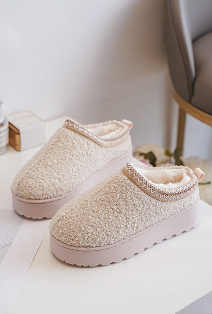 Pantoffel Beige Cozy