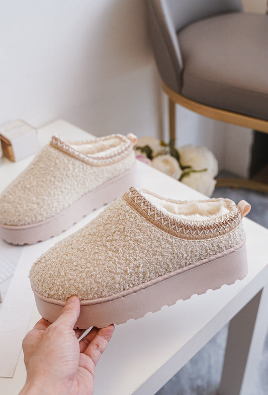 Pantoffel Beige Cozy