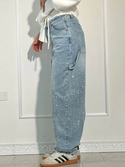 Shine Denim Jeans by Balloon Carpenter