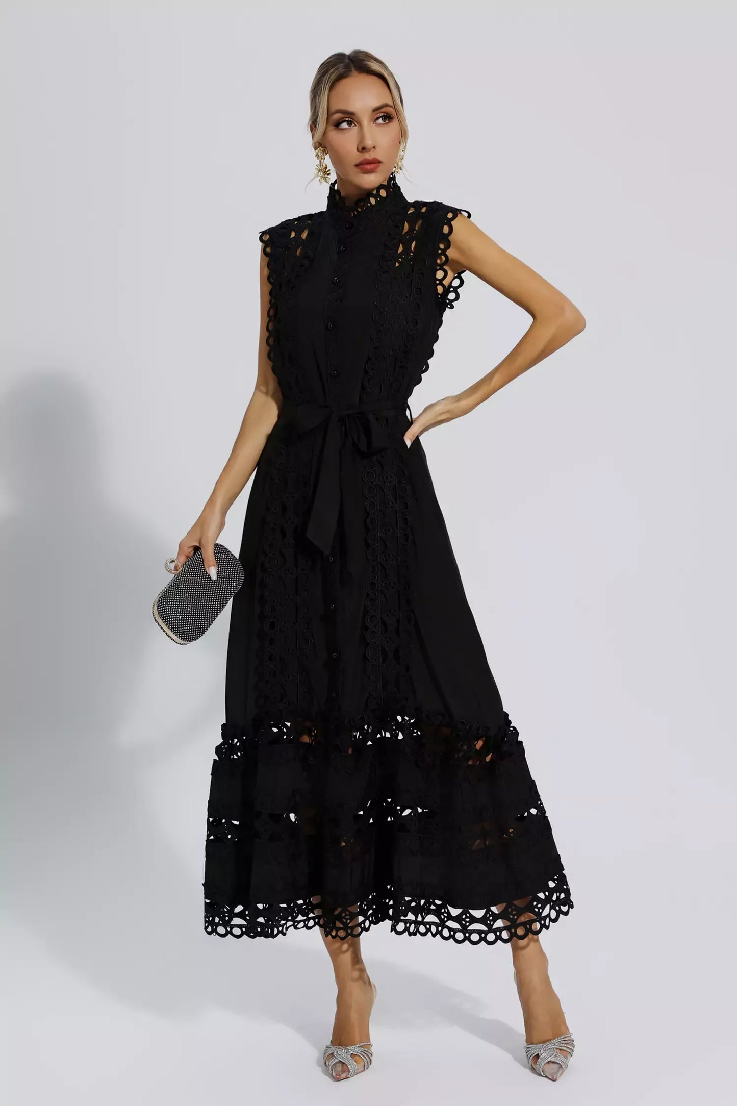 Emily | Tied Maxi Dress