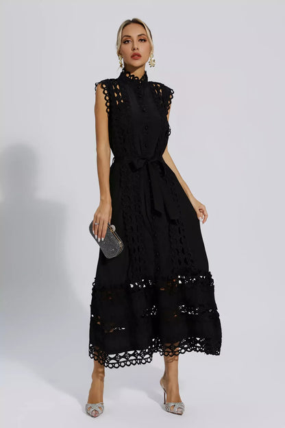 Emily | Tied Maxi Dress