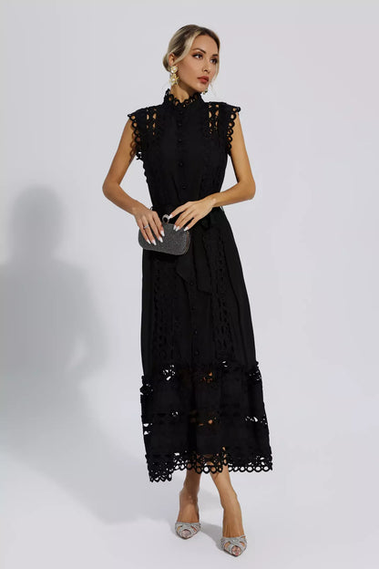 Emily | Tied Maxi Dress