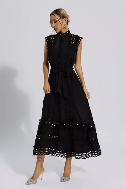 Emily | Tied Maxi Dress