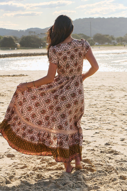 Carmen Maxi Dress - Bohemian Spirit