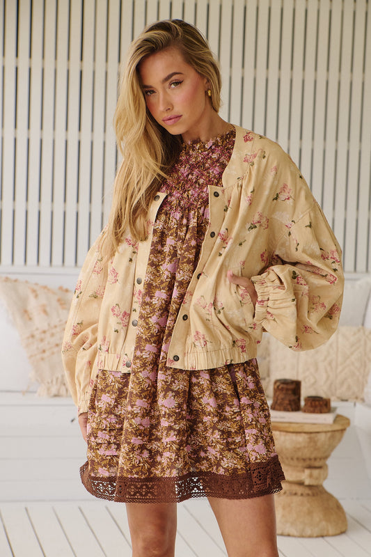 Free People Rory Bomber Jacket