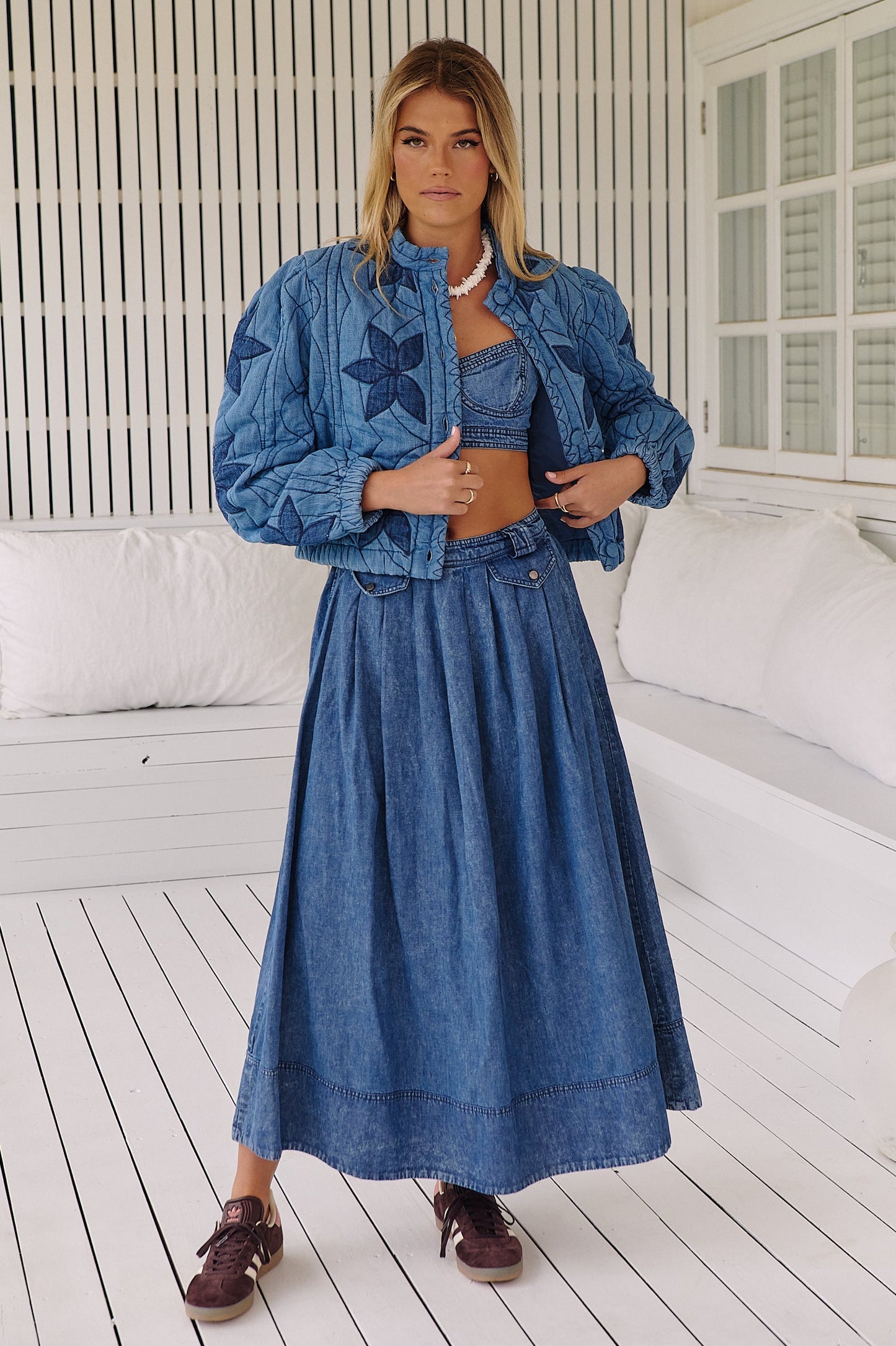 Free People Quinn Quilted Jacket