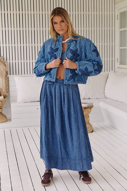 Free People Quinn Quilted Jacket