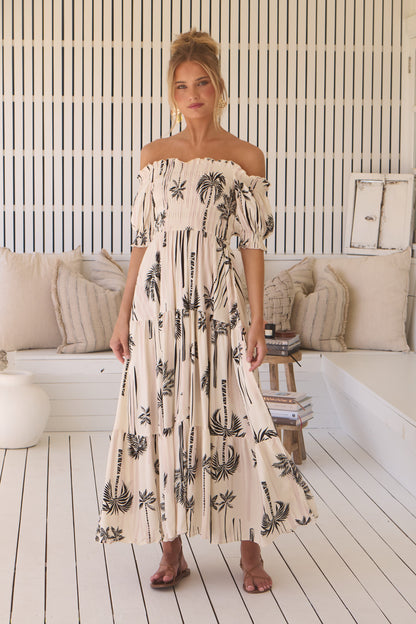 Serene Claudette Maxi Dress