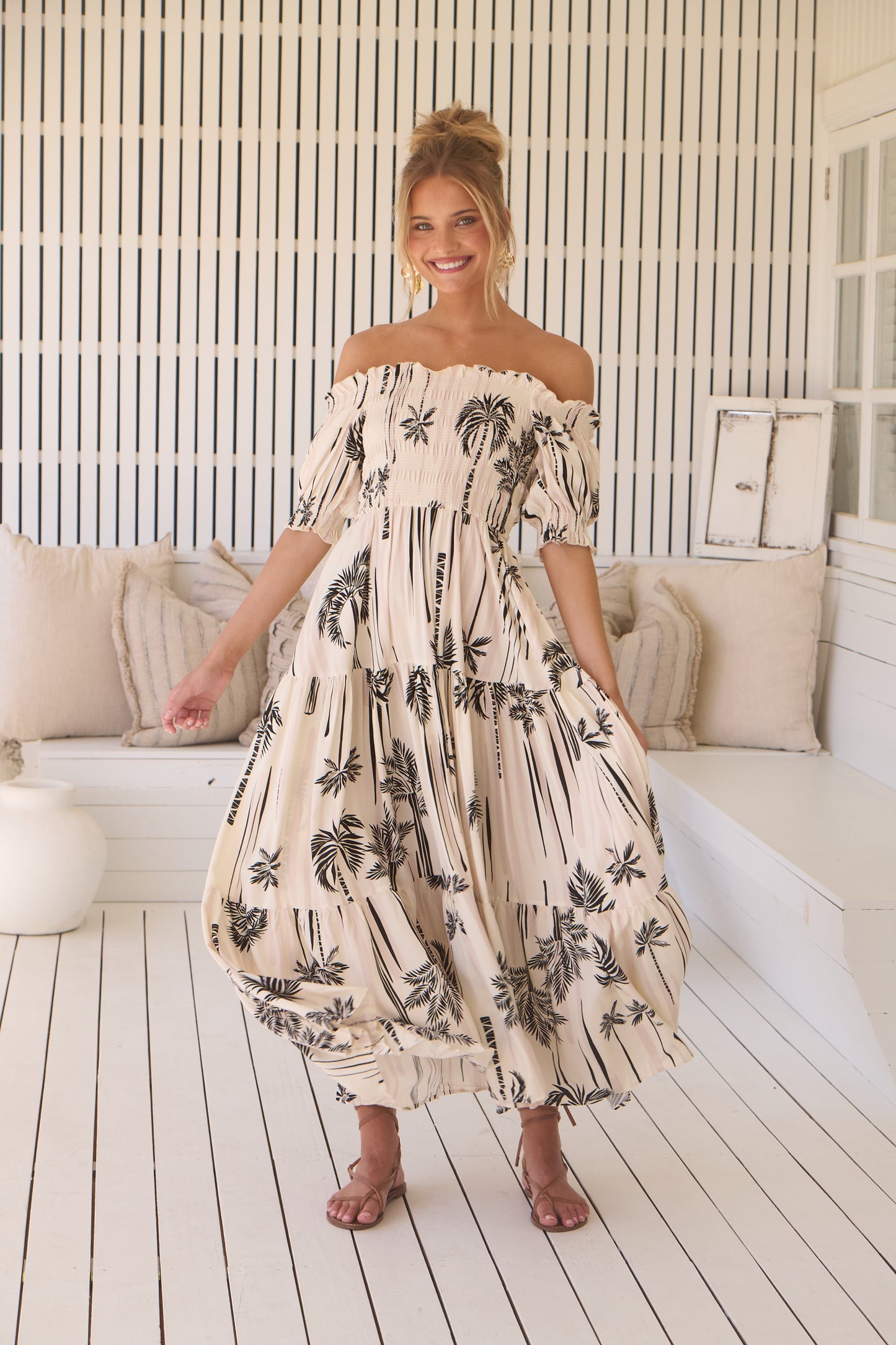 Serene Claudette Maxi Dress
