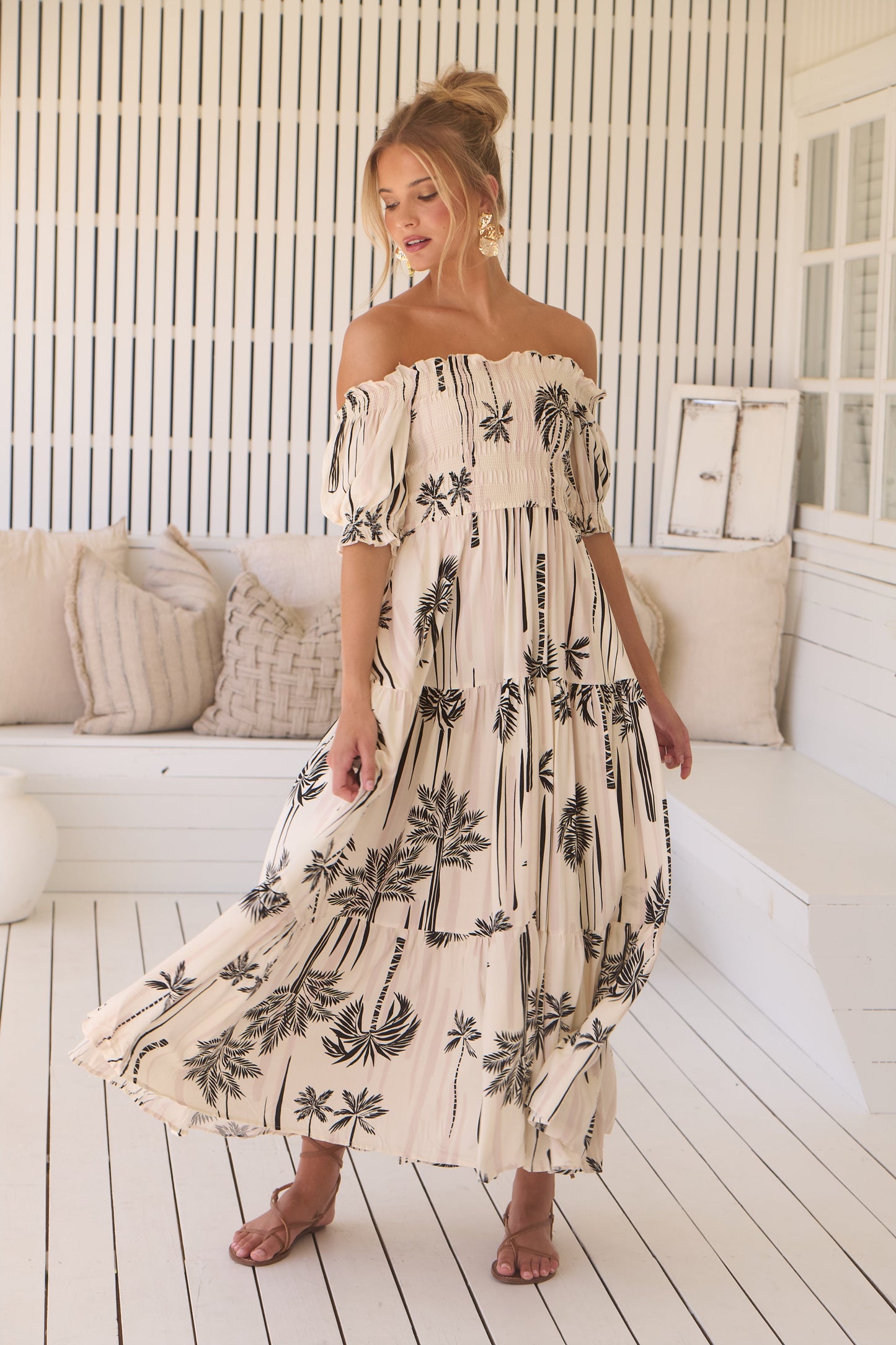 Serene Claudette Maxi Dress