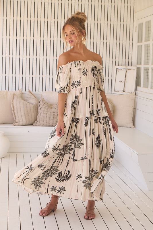 Serene Claudette Maxi Dress