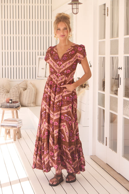 Savanna Carmen Maxi Dress