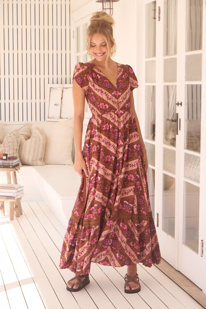 Savanna Carmen Maxi Dress