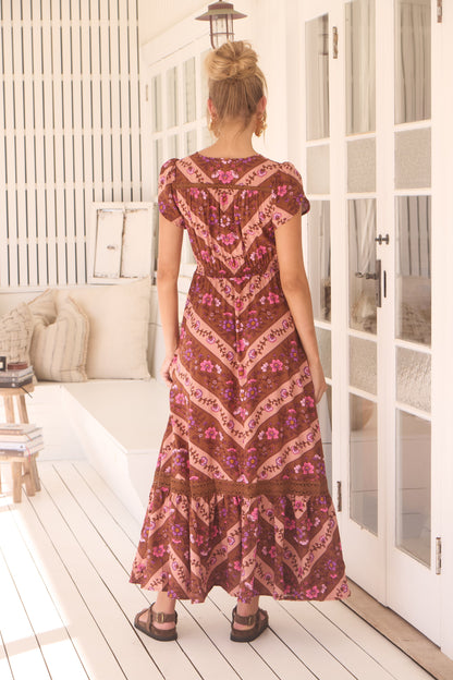 Savanna Carmen Maxi Dress