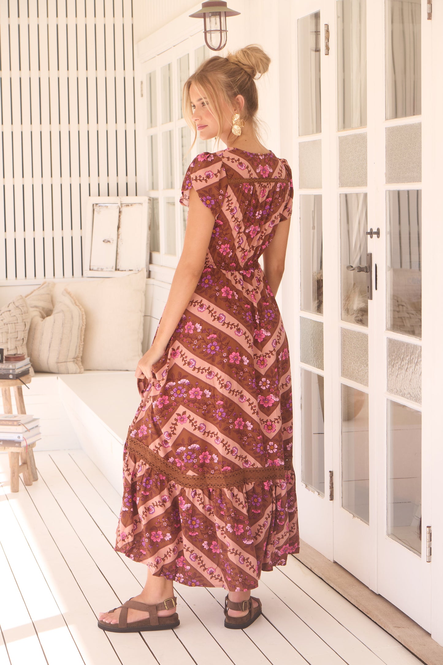 Savanna Carmen Maxi Dress