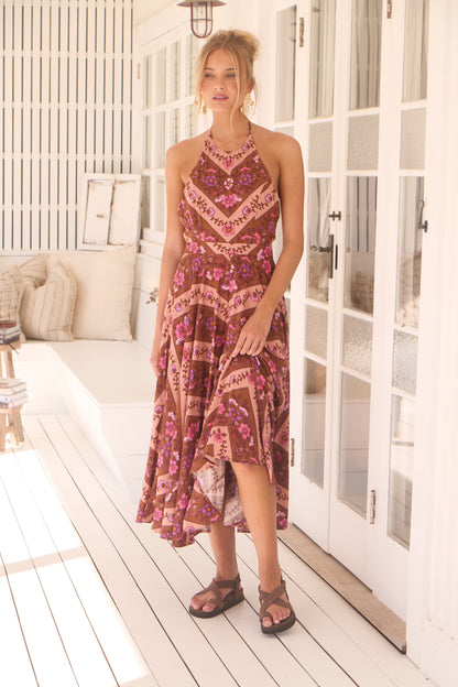 Savanna Dusk Midi Dress