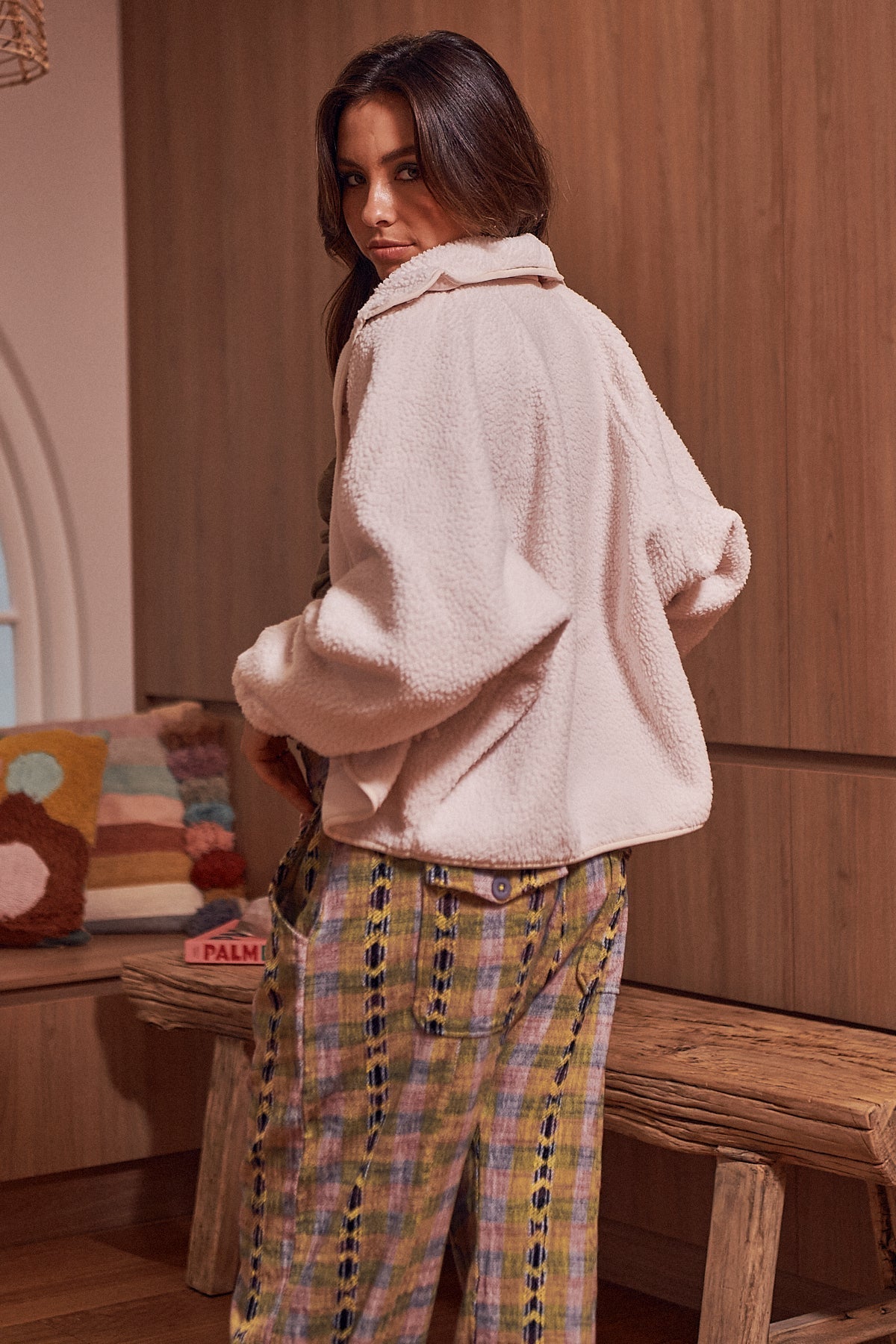 - Ava Cotton Top  
- Ella Midi Dress  
- Mia Relaxed Pants  
- Chloe Denim Jacket