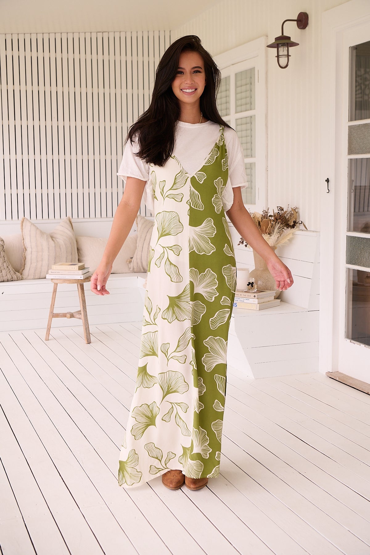 Emery Pinafore Dress by Freda