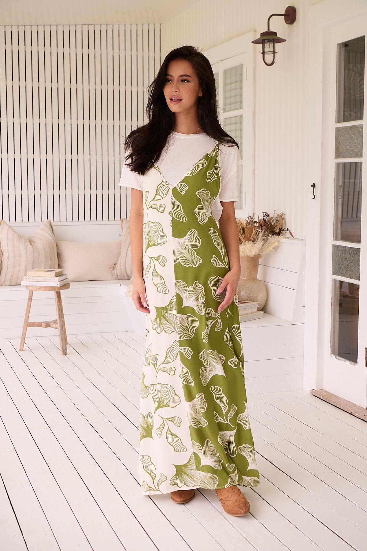 Emery Pinafore Dress by Freda