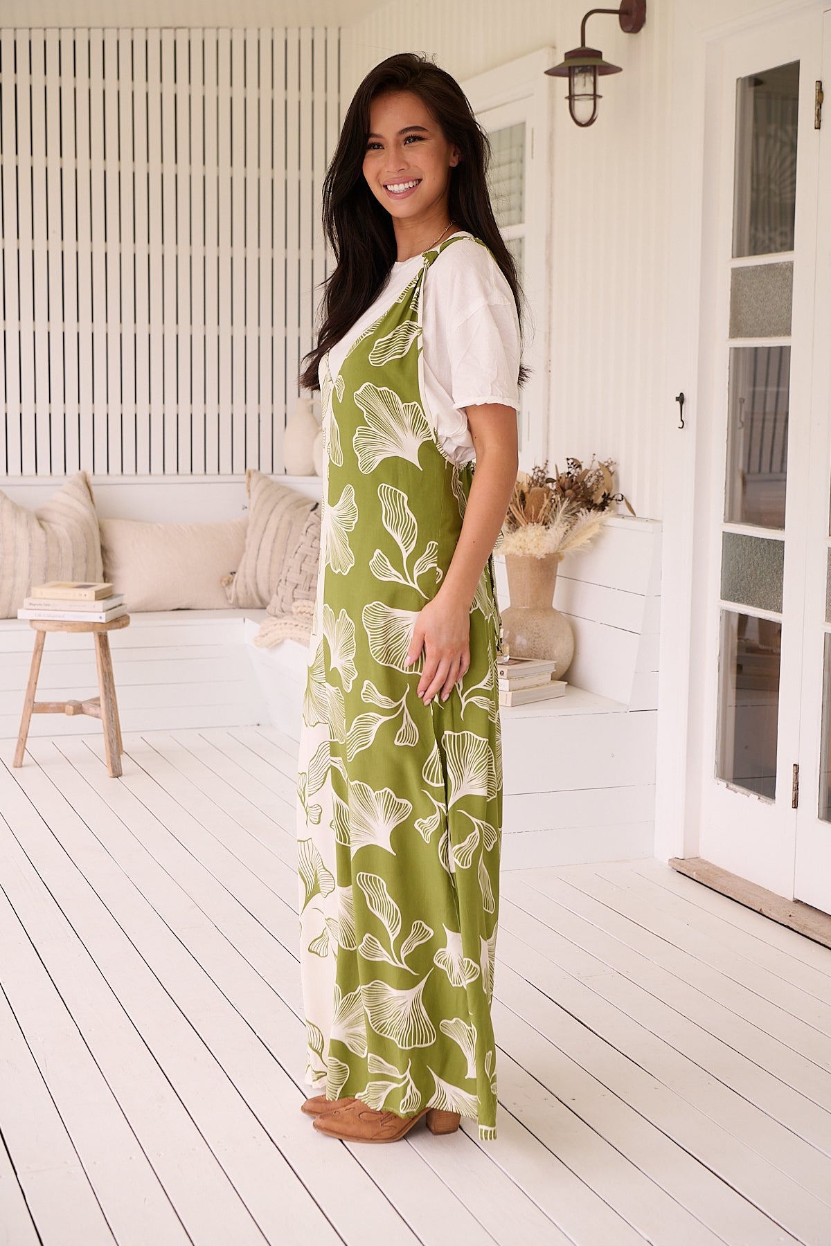 Emery Pinafore Dress by Freda