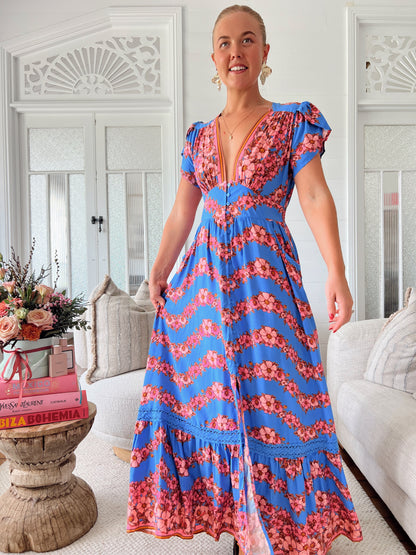 Little Flowers Tabitha Maxi Dress