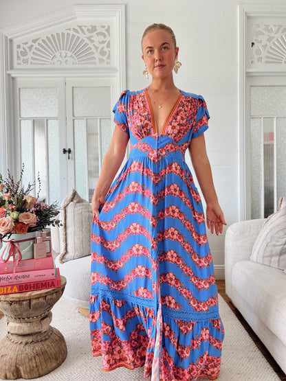 Little Flowers Tabitha Maxi Dress